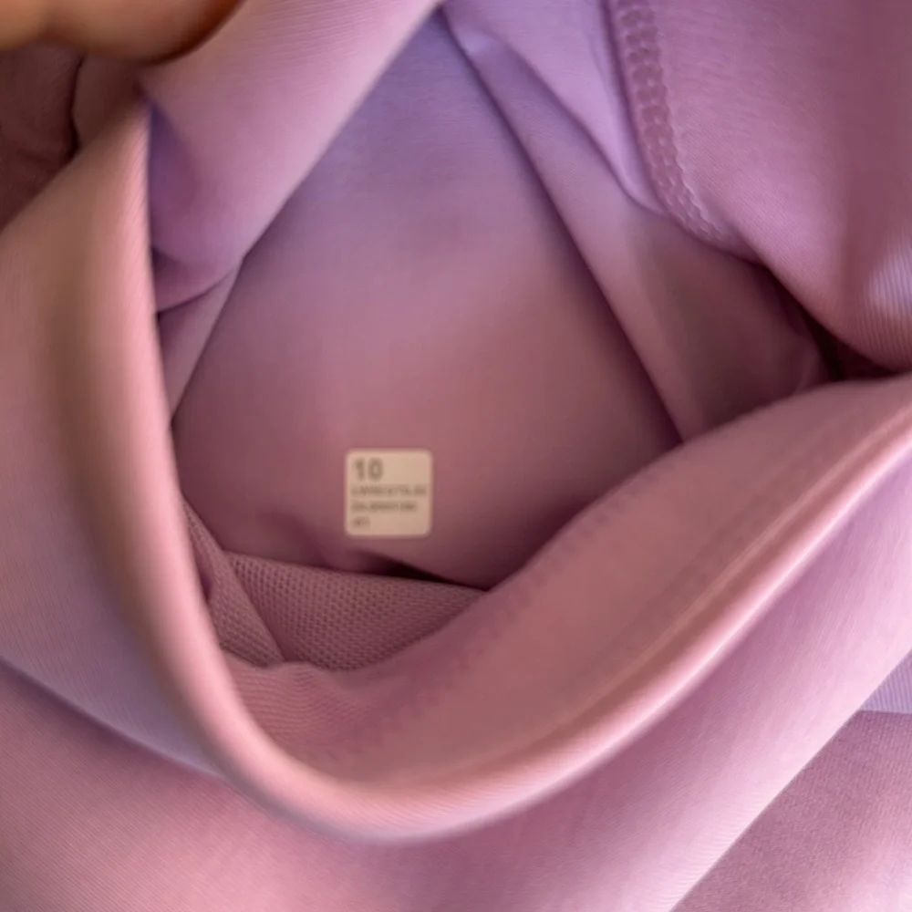 NWOT LULULEMON Softstreme High Rise Pants Size 10, Pink - Picture 6 of 6